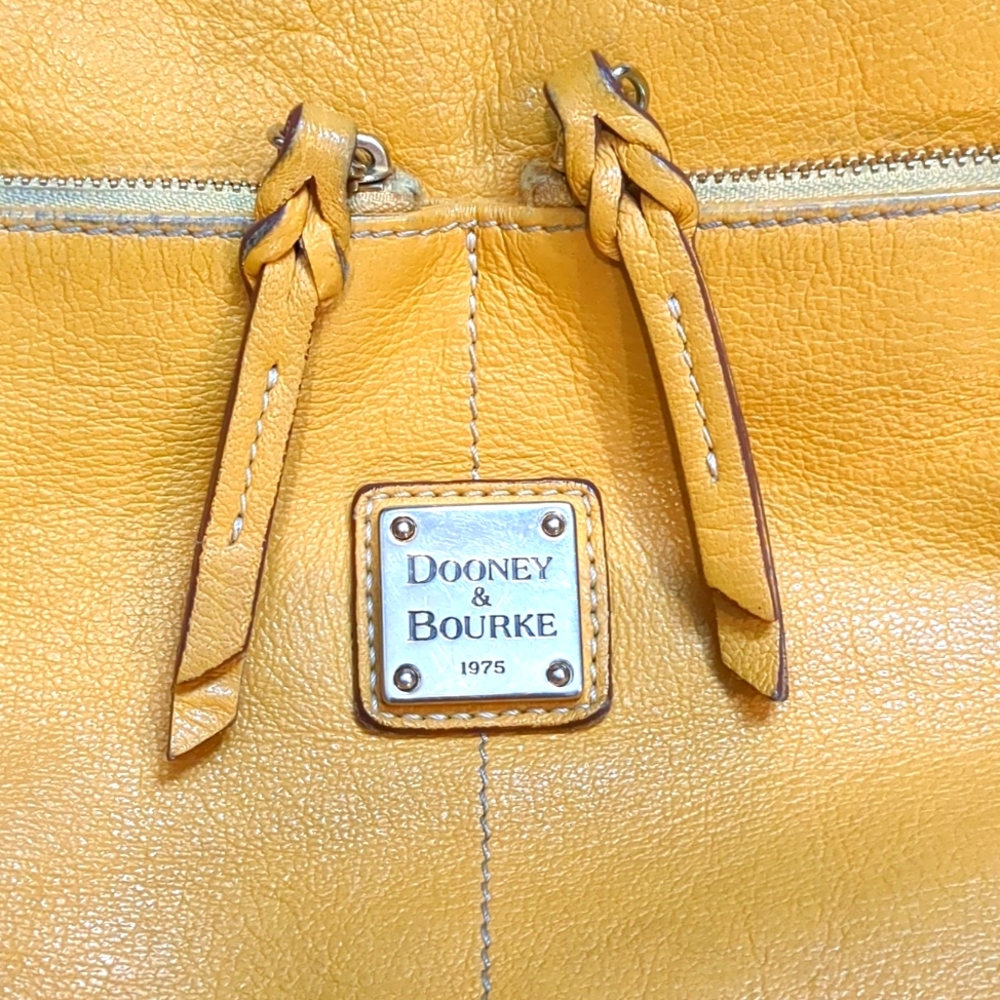 Dooney & Bourke yellow  vintage boho bag